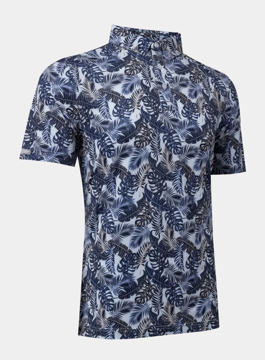 Men Straight Down Polos | Monstera Polo