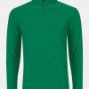 Men Straight Down Quarter Zips | Oceanside Quarter Zip