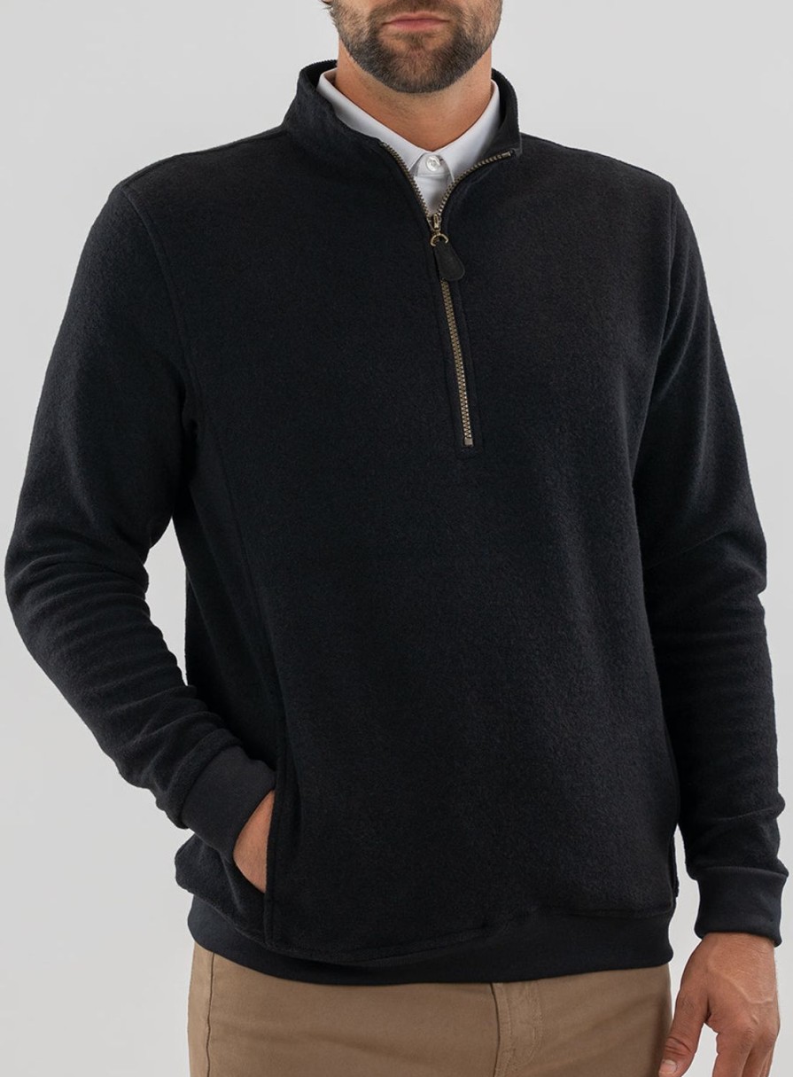 Men Straight Down Quarter Zips | Major Quarter Zip