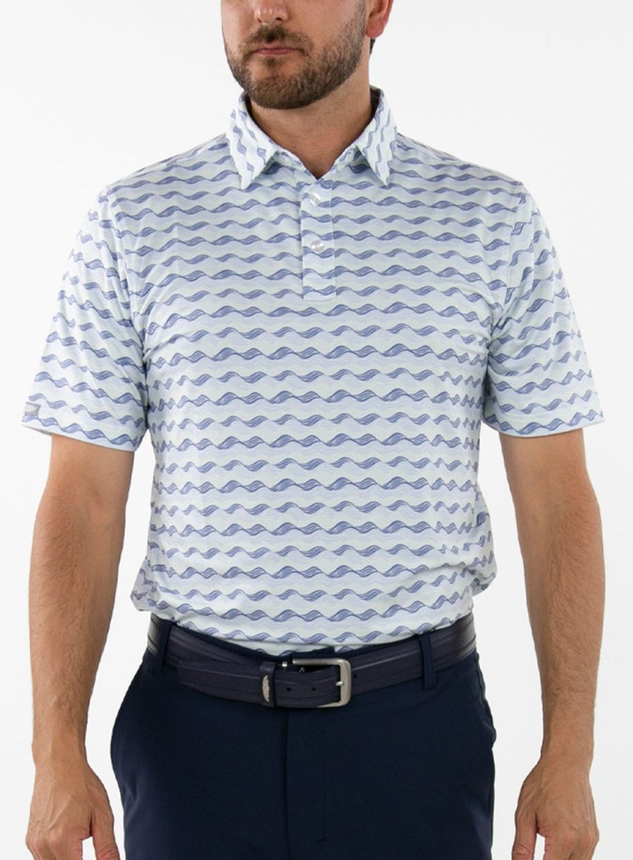 Men Straight Down Polos | Making Waves Polo
