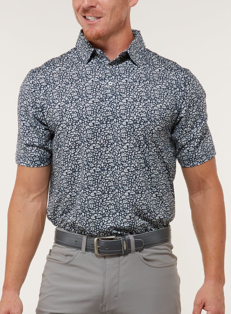 Men Straight Down Polos | Liberty Polo New Indigo