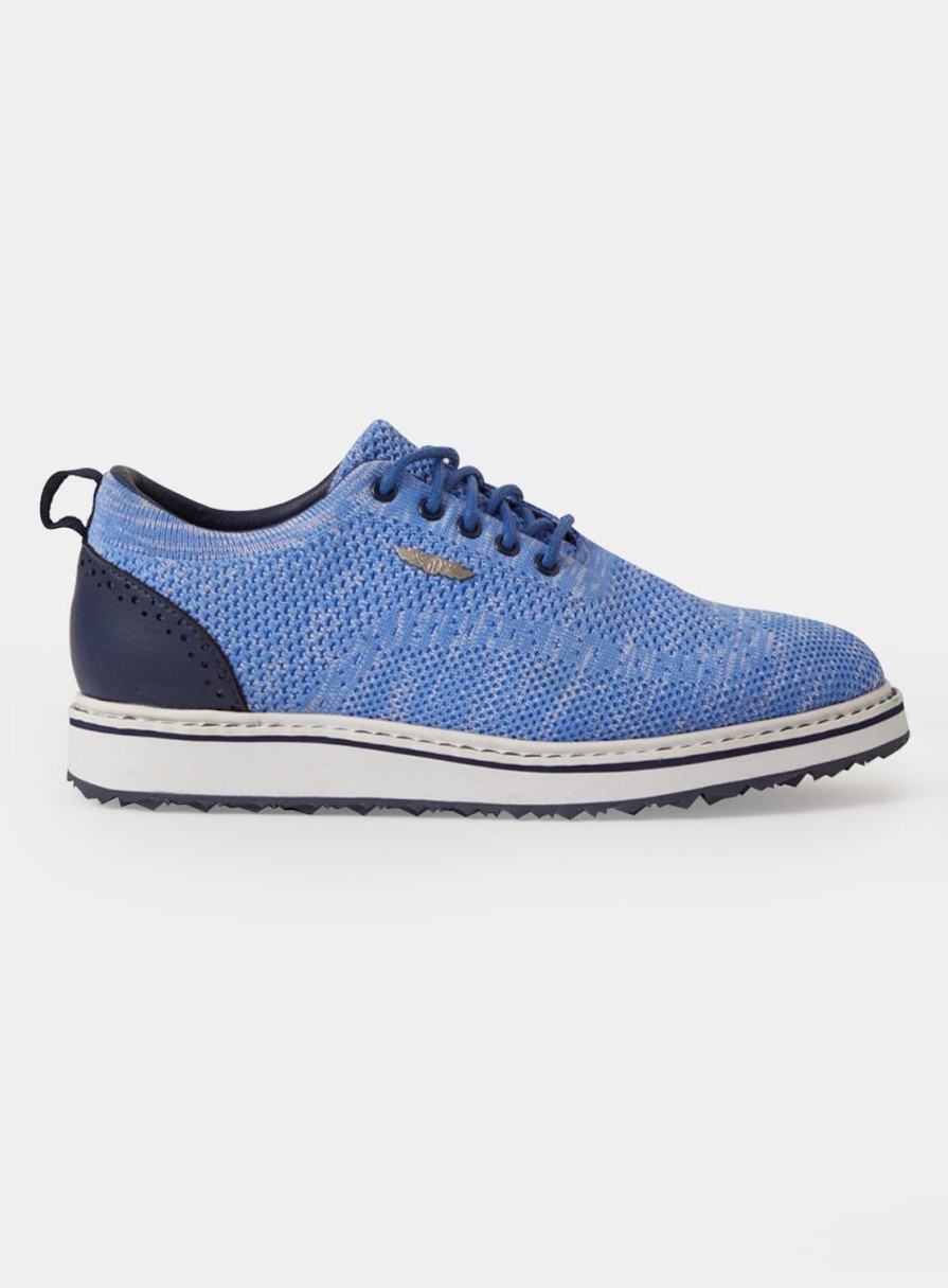 Footwear Straight Down Hybrid Footwear | Riviera Knit Oxford Shoe
