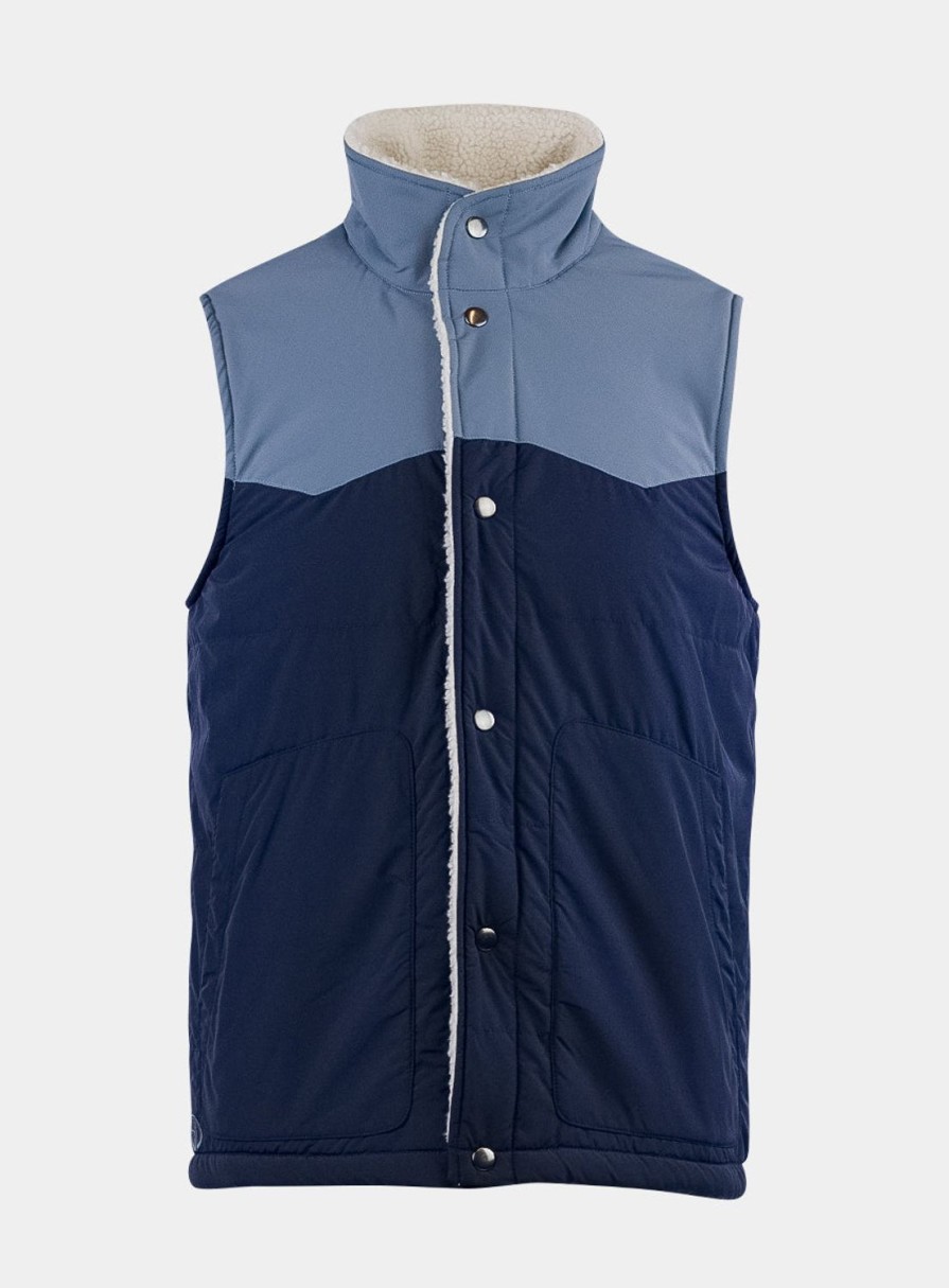 Men Straight Down Vests | Austin Vest