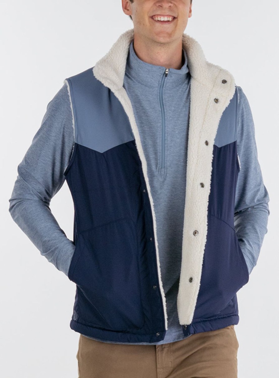 Men Straight Down Vests | Austin Vest