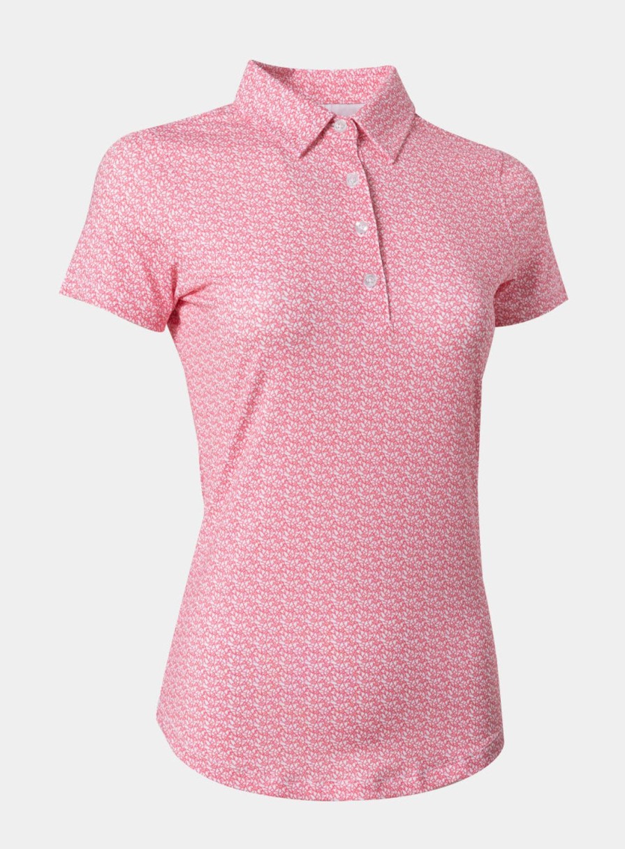 Women Straight Down Polos | Succulent Polo