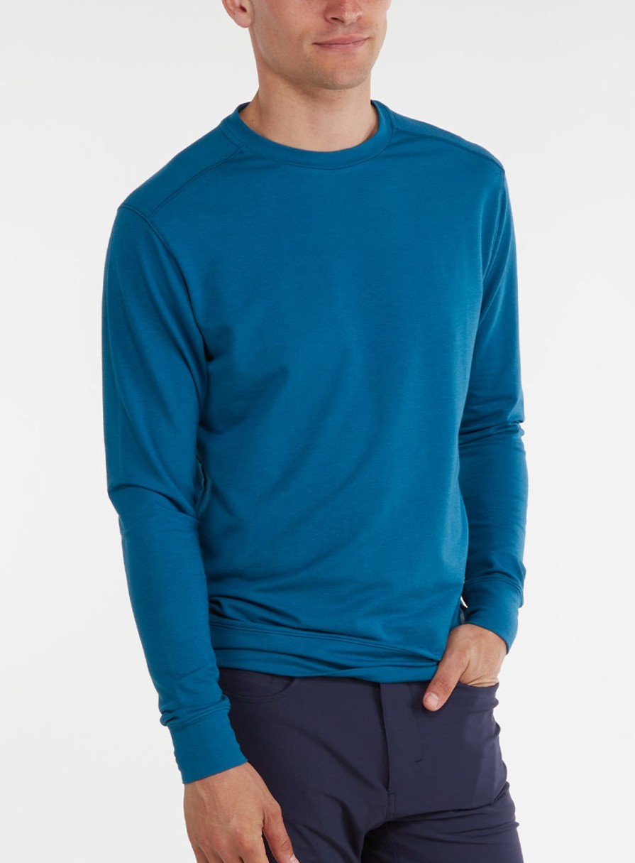 Men Straight Down Pullovers | Nathan Crew