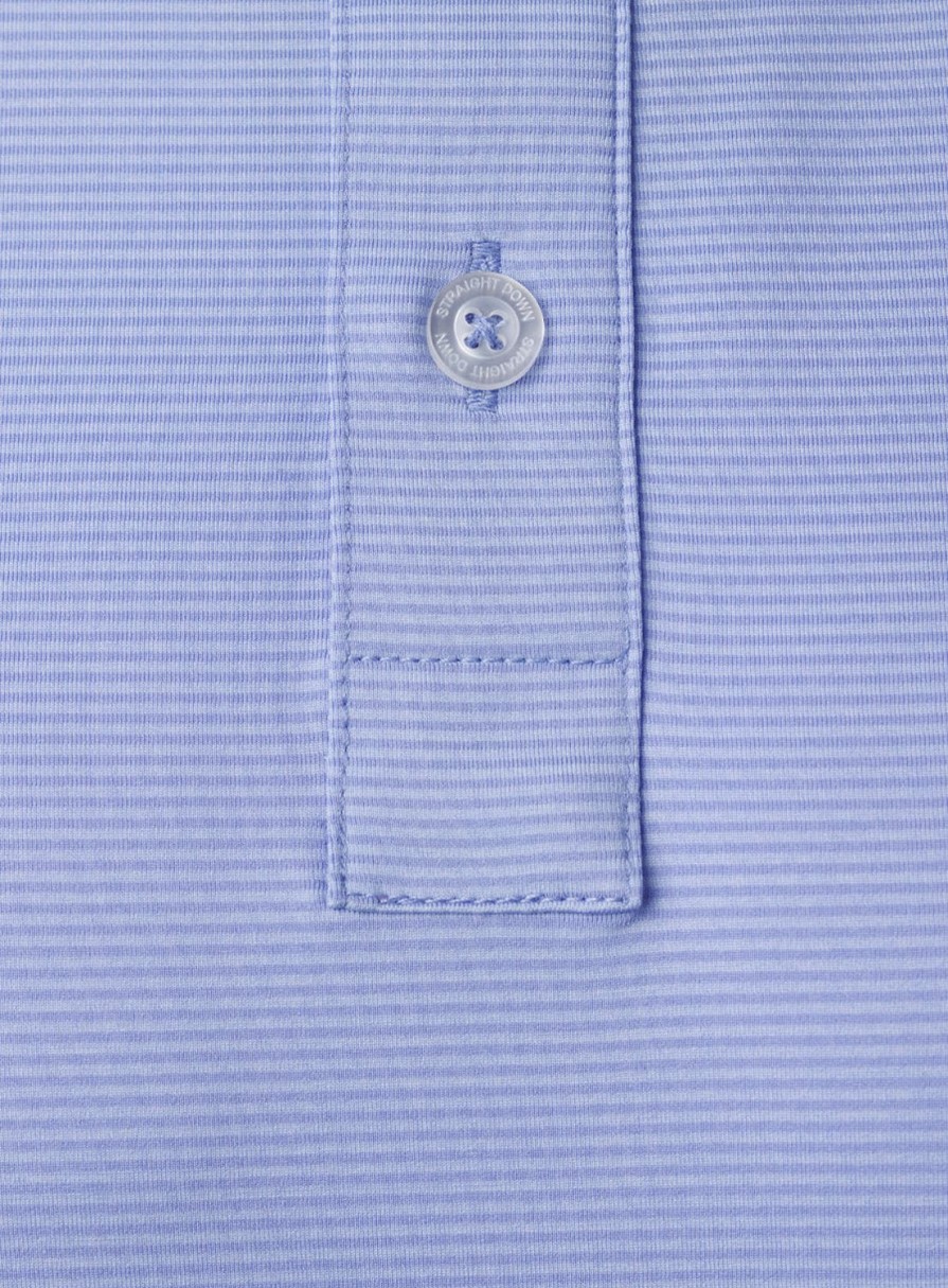 Men Straight Down Polos | Ellsworth Polo Iris