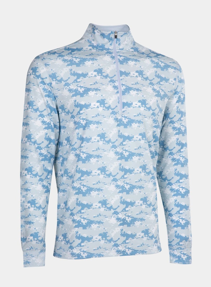 Men Straight Down Quarter Zips | Sergeant Quarter Zip