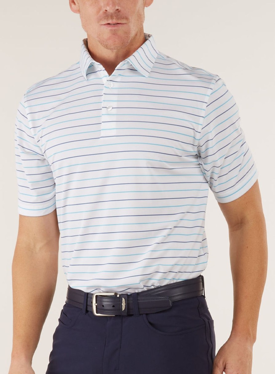 Men Straight Down Polos | Harbour Polo Big Sur