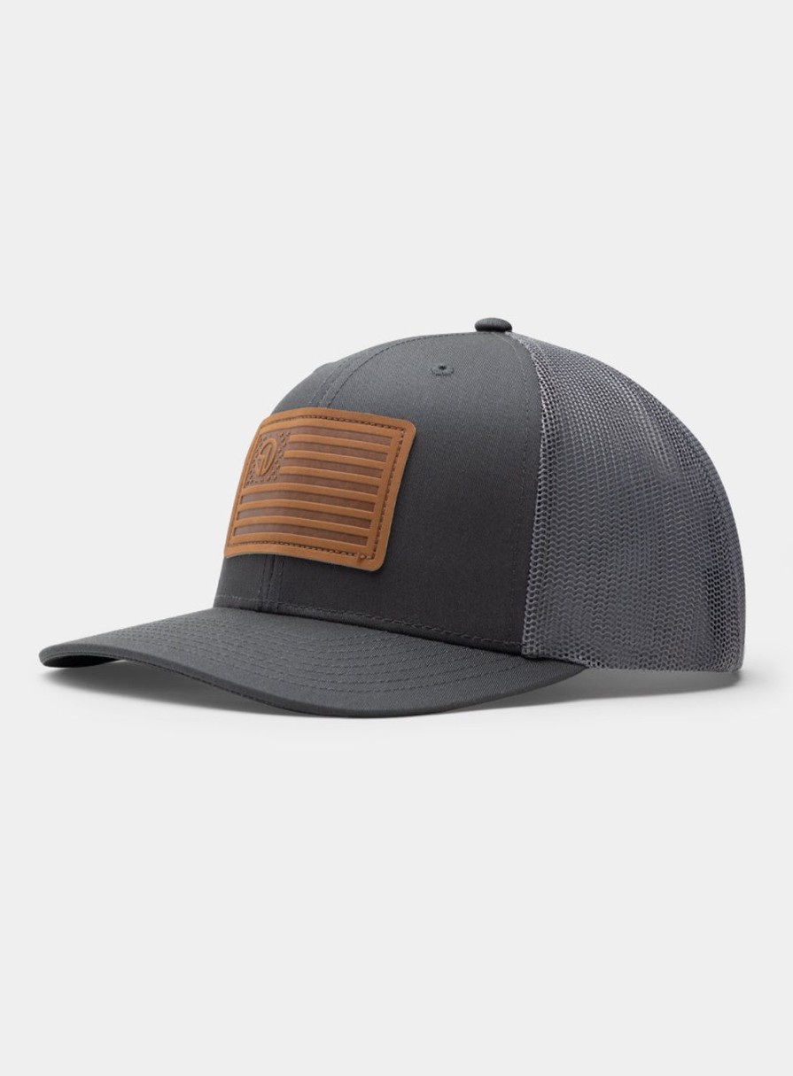 Accessories Straight Down Hats | Sd Flag Hat Charcoal