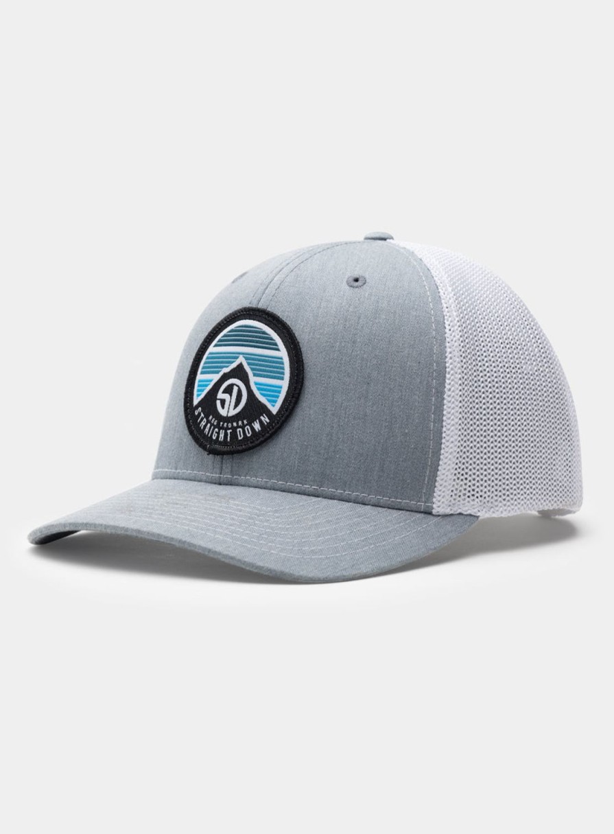 Accessories Straight Down Hats | Landscape 2 Hat Gray Heather White