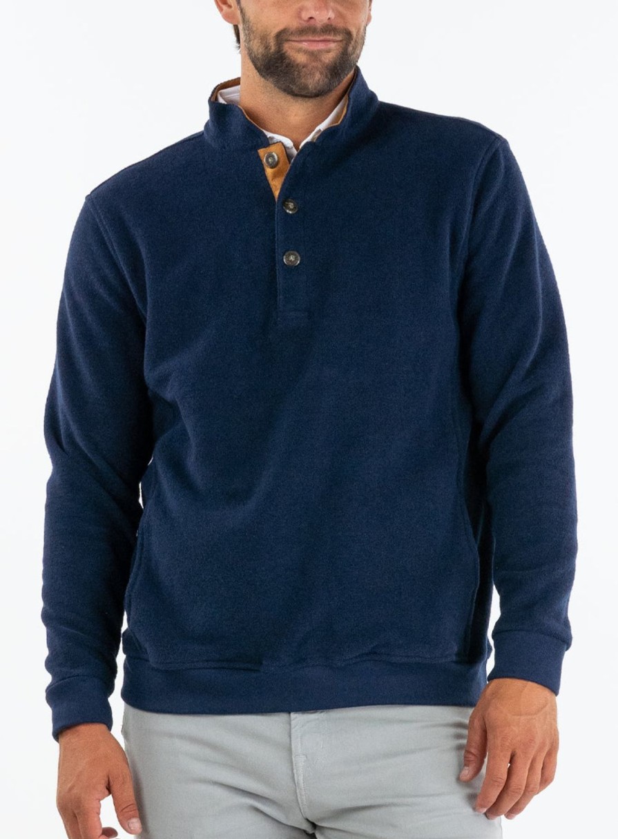 Men Straight Down Pullovers | Foothill V2 Placket