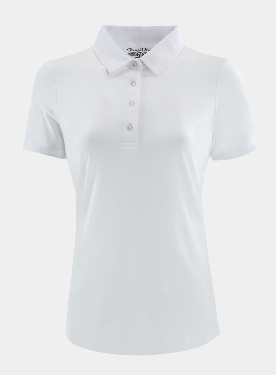 Women Straight Down Polos | Abbot Polo