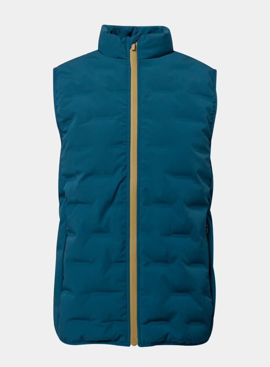 Men Straight Down Vests | Peak Vest