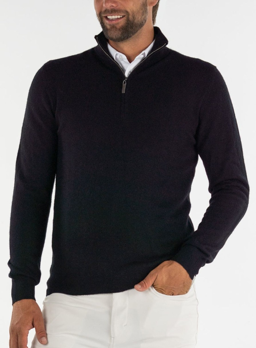 Men Straight Down Quarter Zips | Royal Dornoch Quarter Zip