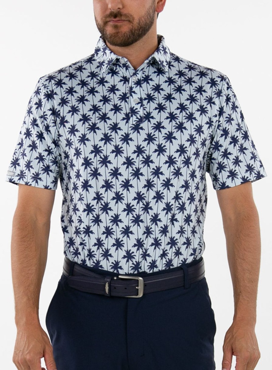 Men Straight Down Polos | Palms Polo