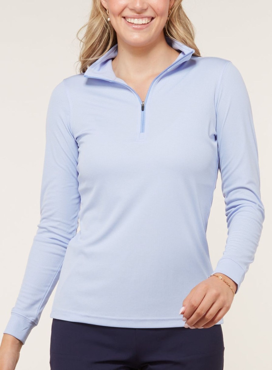 Women Straight Down Quarter Zips | Aero Quarter Zip