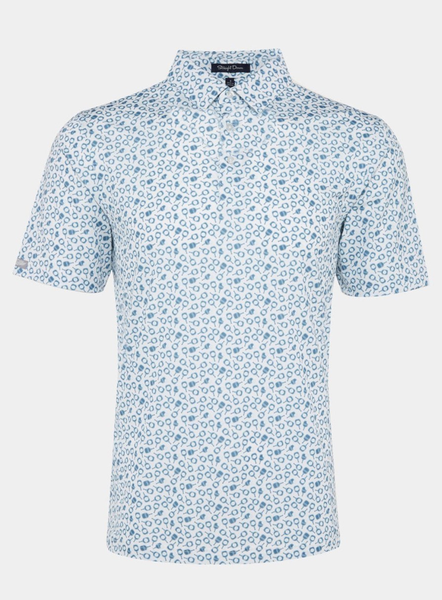 Men Straight Down Polos | Dink Polo Petrol