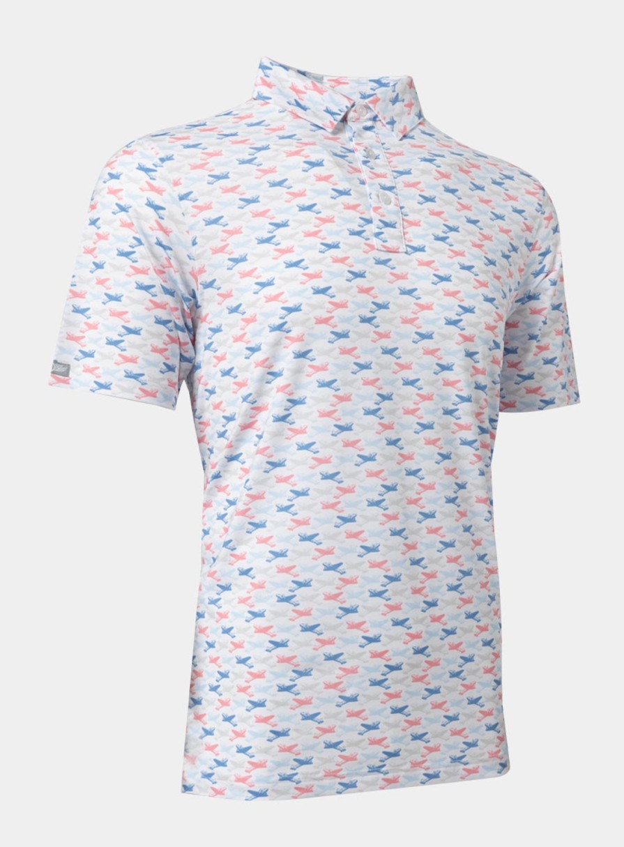 Men Straight Down Polos | Jet Setter Polo