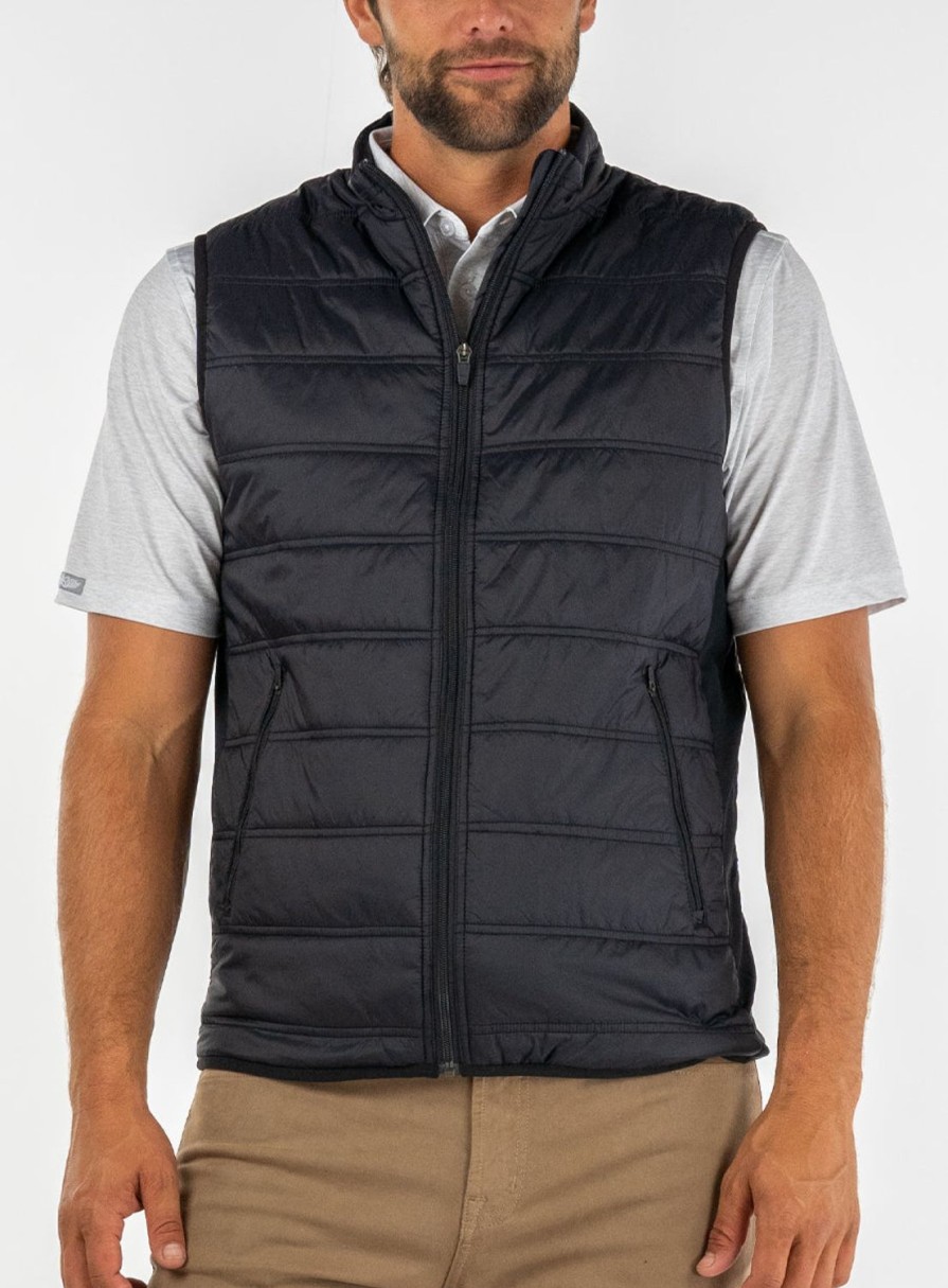 Men Straight Down Vests | Delta Vest