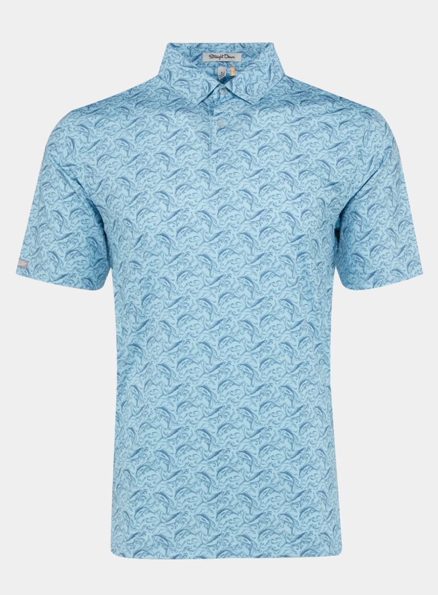 Men Straight Down Polos | Ahi Polo Big Sur