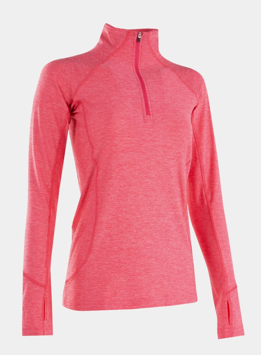 Women Straight Down Quarter Zips | Claire Quarter Zip