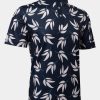 Men Straight Down Polos | Evergreen Polo Ink