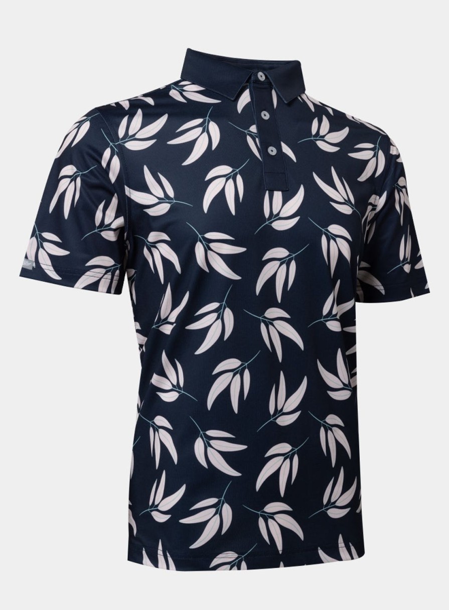 Men Straight Down Polos | Evergreen Polo Ink