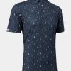 Men Straight Down Polos | Under The Sea Polo Ink