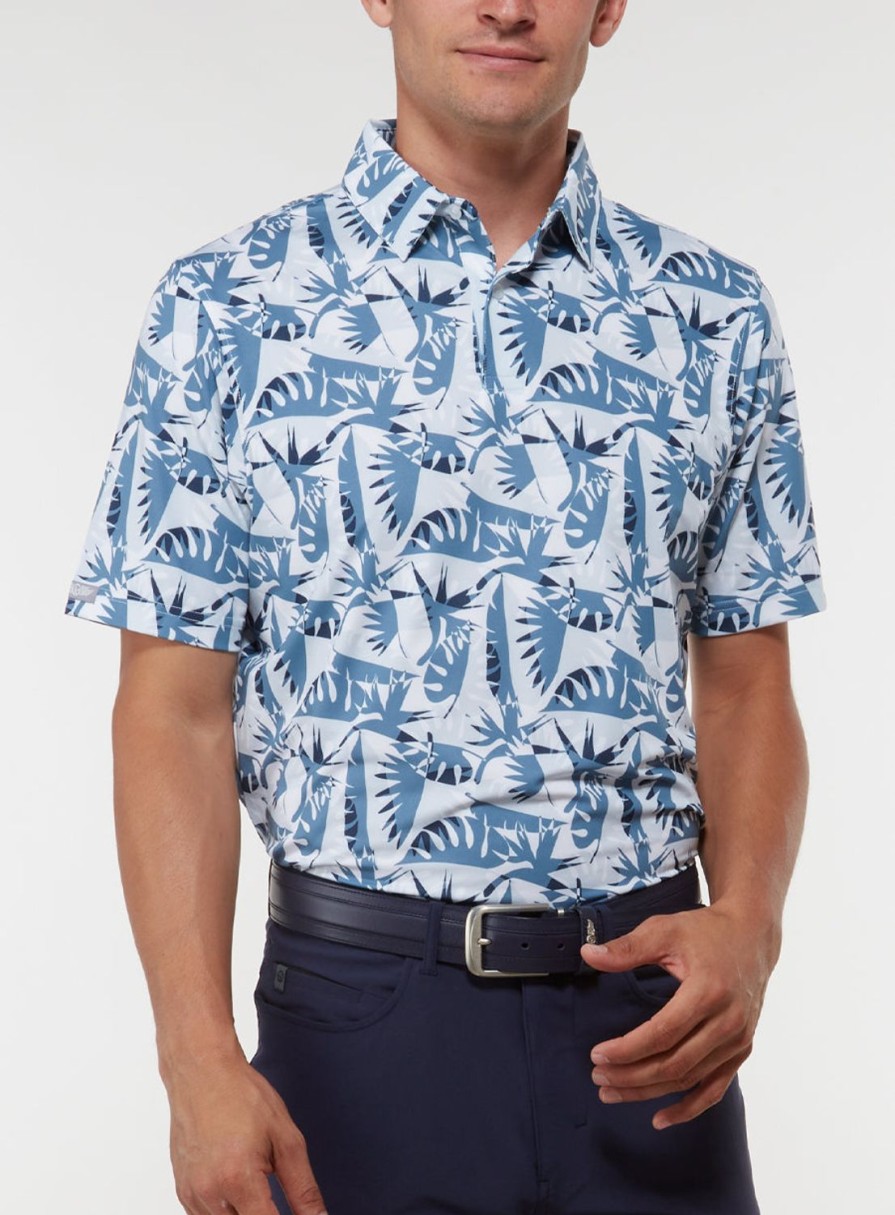 Men Straight Down Polos | Kapalua Polo Petrol