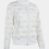Women Straight Down Jackets | Moto Jacket White