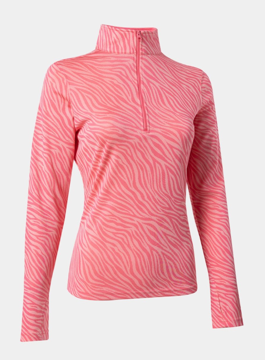 Women Straight Down Quarter Zips | Safari Quarter Zip