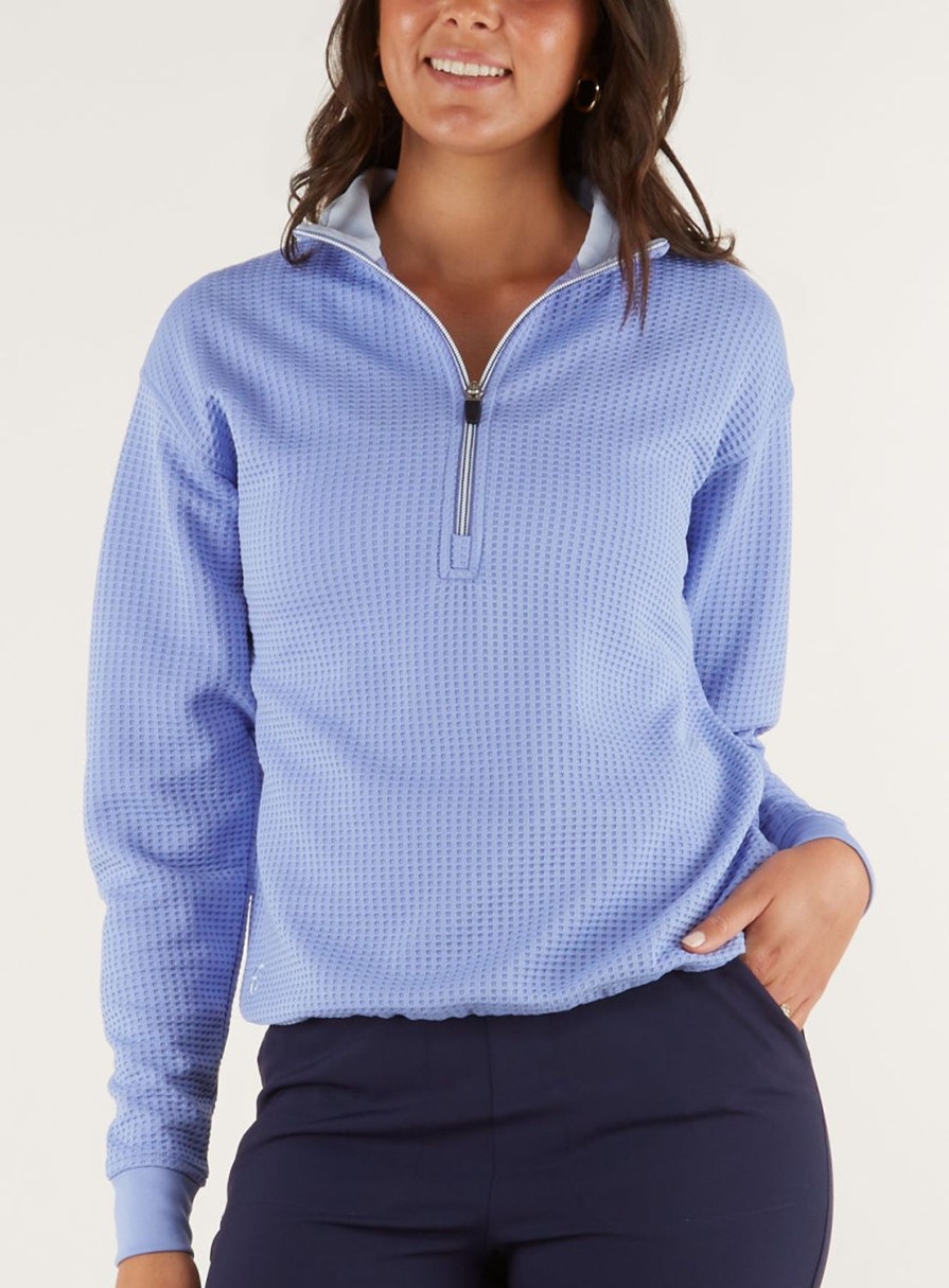 Women Straight Down Quarter Zips | Opal Half Zip