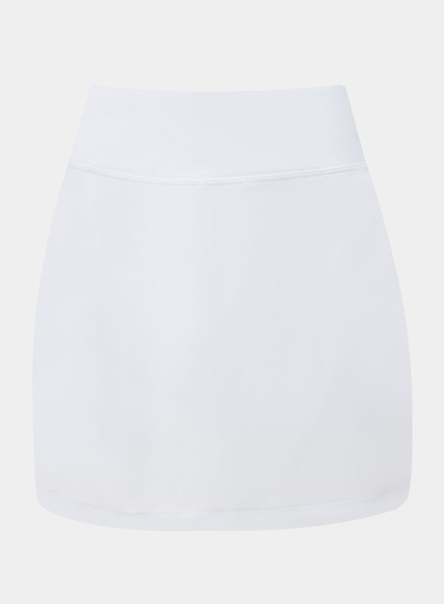 Women Straight Down Skorts | Poppy Skort White
