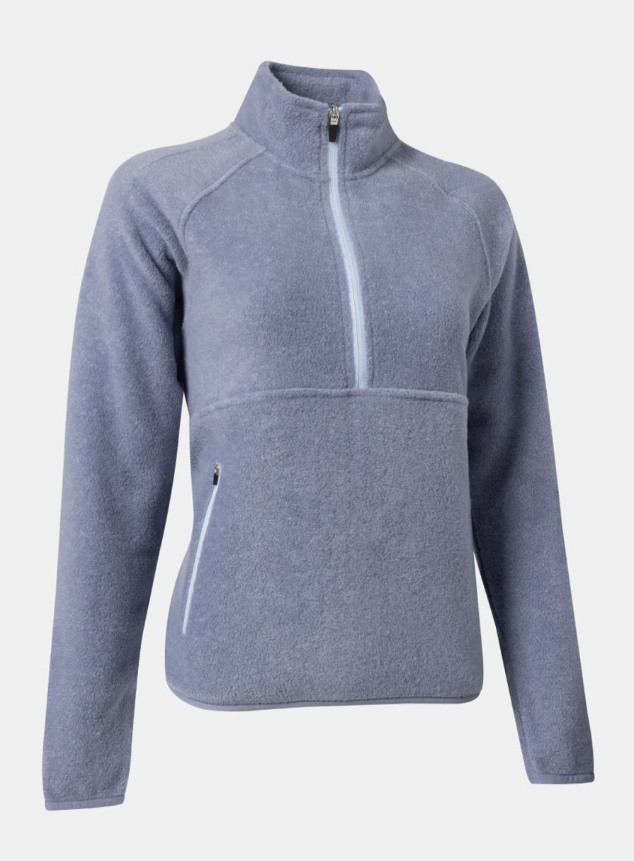 Women Straight Down Pullovers | Cerro Quarter Zip